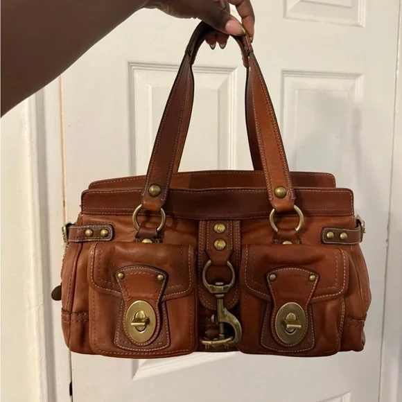 Coach legacy double handled satchel - Picture 1 of 11
